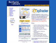 Tablet Screenshot of berthume.com